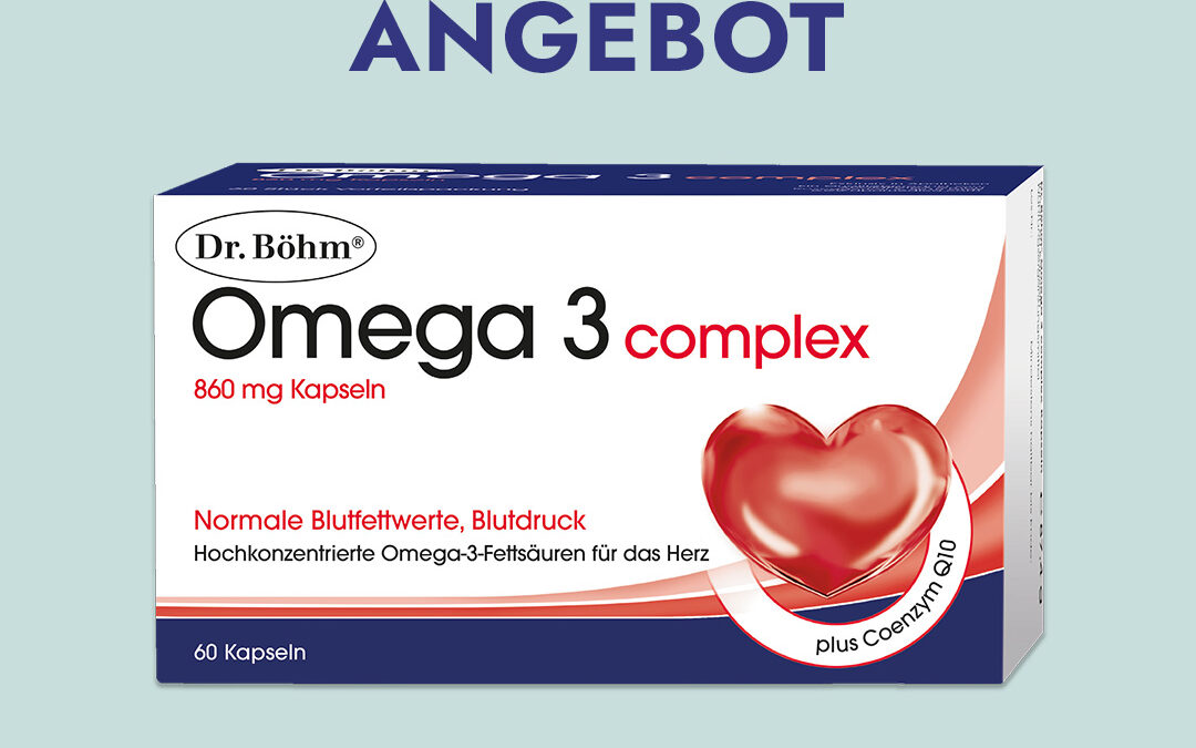 Dr. Böhm Omega 3 complex 860mg Kapseln -20%
