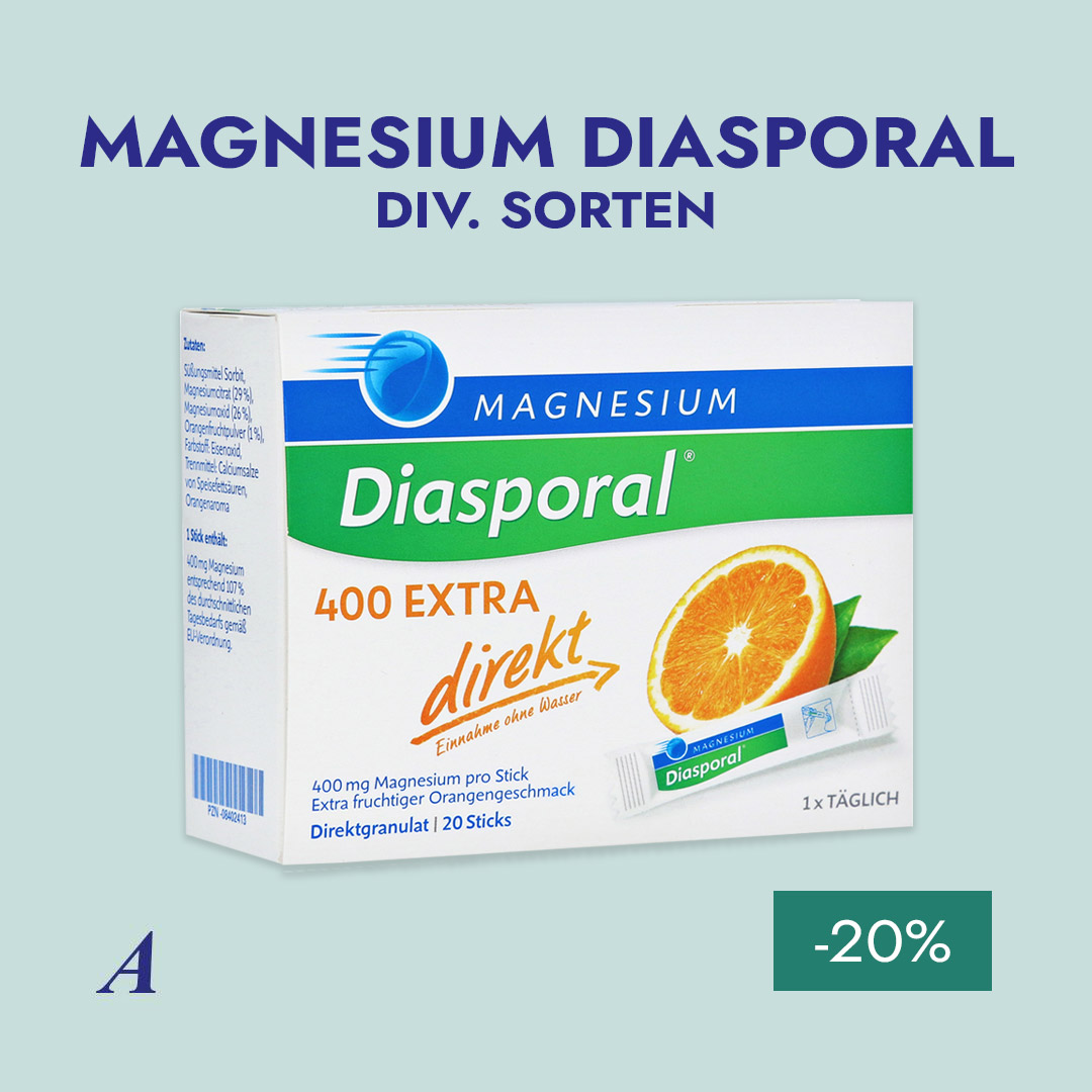 Magnesium Diasporal - Diverse Sorten